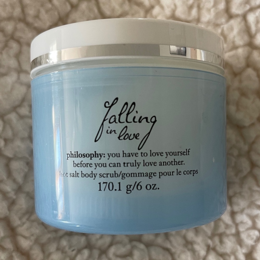 NEW! Philosophy hot salt body scrub 6 oz.